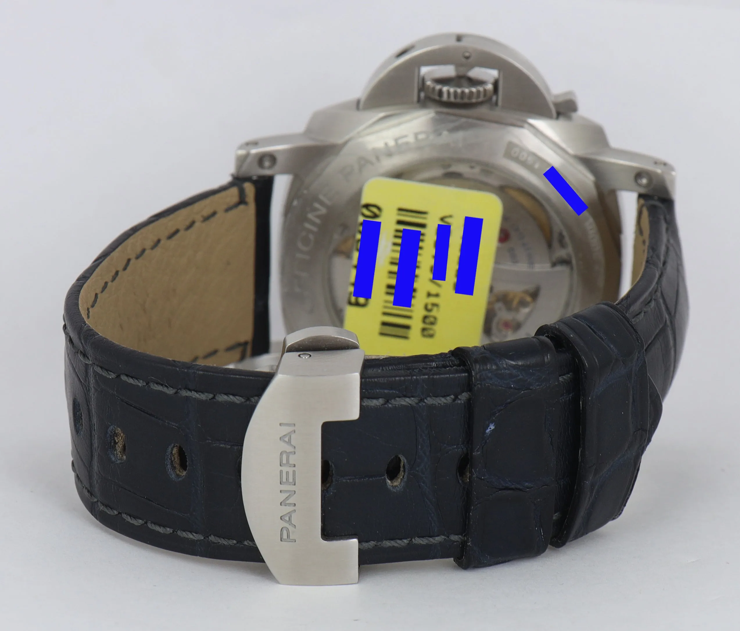 MINT 2019 Panerai Luminor 1950 GMT Blue PAM 1033 Stainless 44mm Date PAM01033