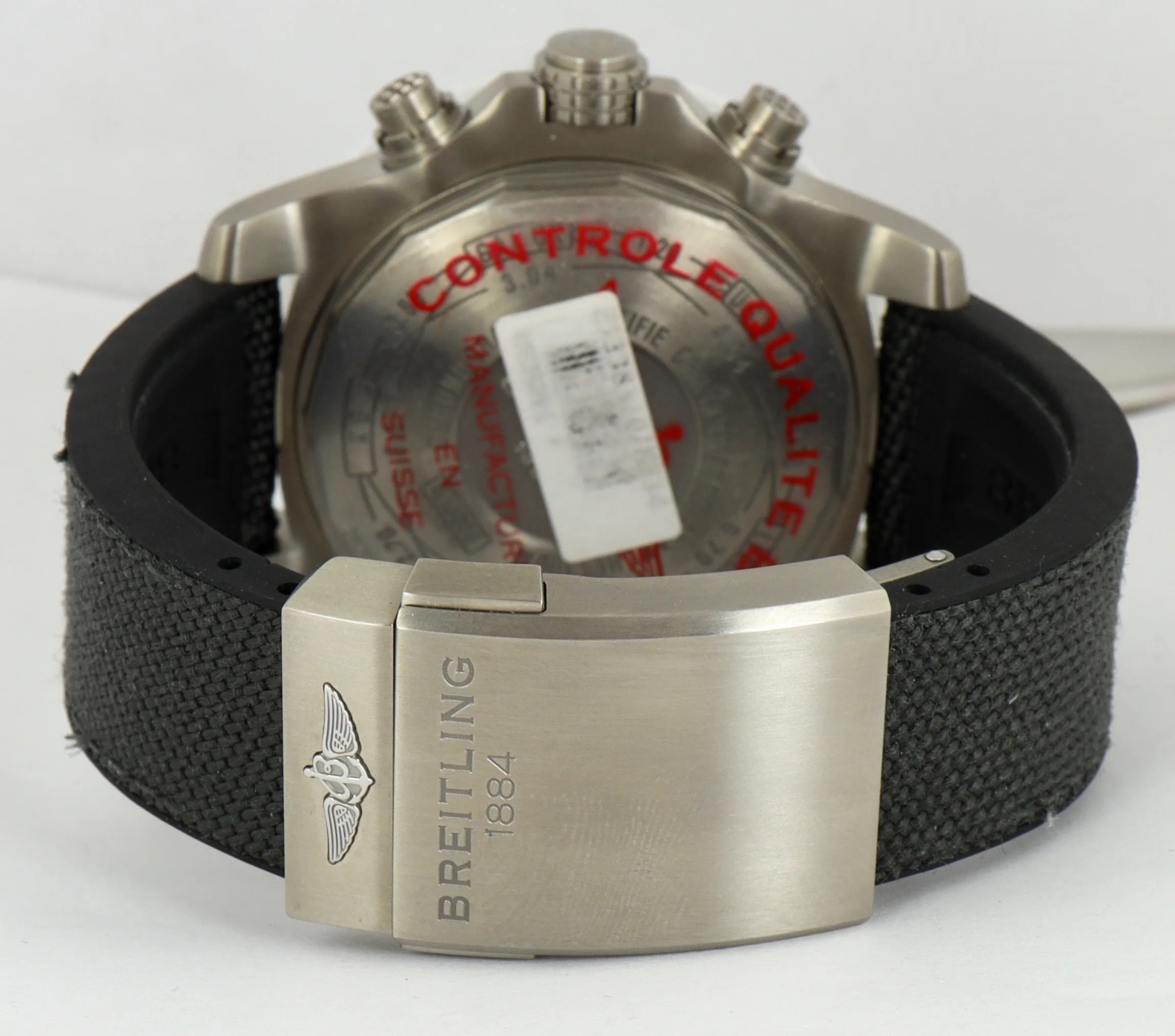 MINT Breitling Avenger Bandit Automatic Chronograph Titanium 45mm Watch E13383