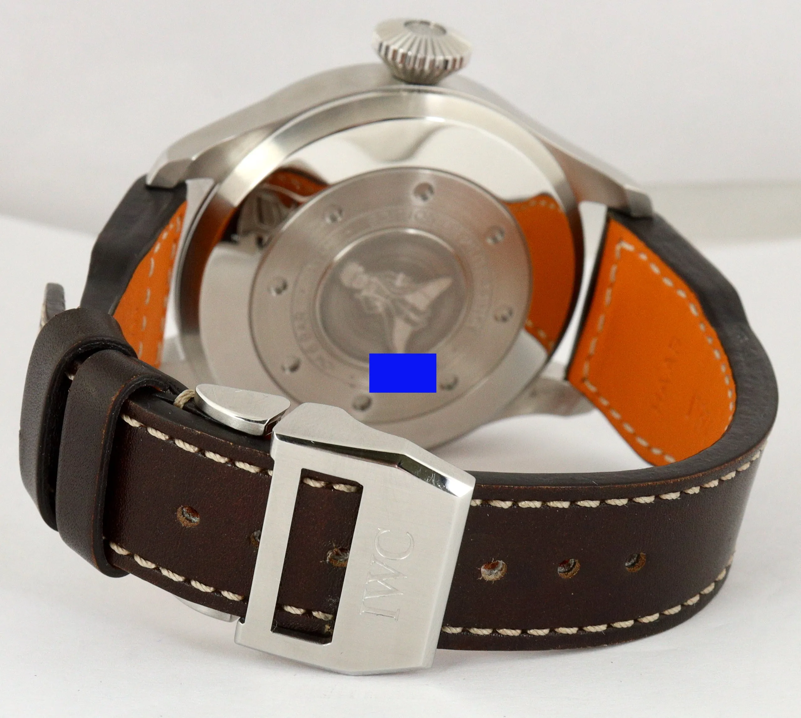 MINT IWC Big Pilot Le Petit Prince Blue 46mm 7-Day Watch Steel IW500916 5009-16