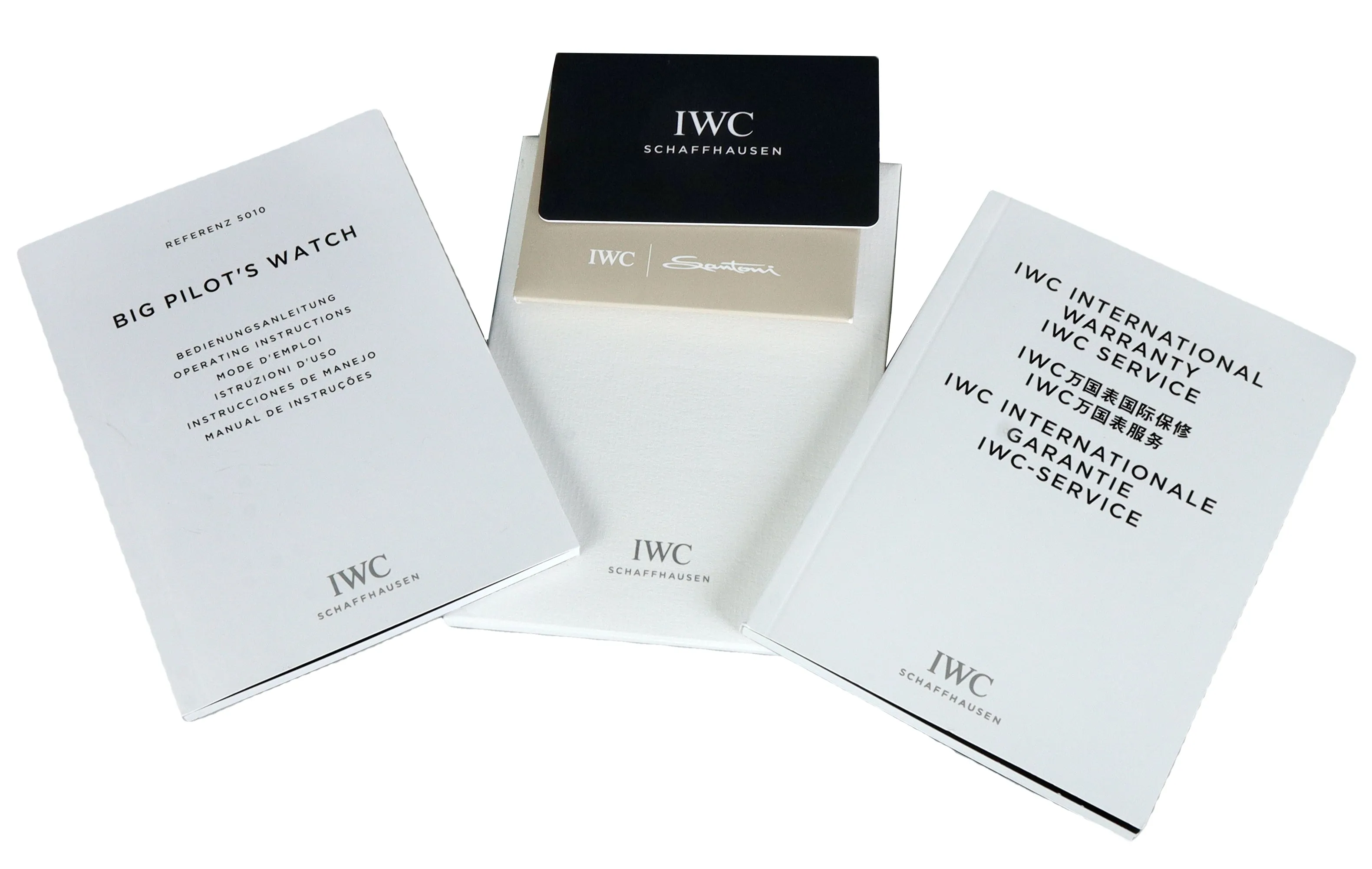 MINT IWC Big Pilot Le Petit Prince Blue 46mm 7-Day Watch Steel IW500916 5009-16