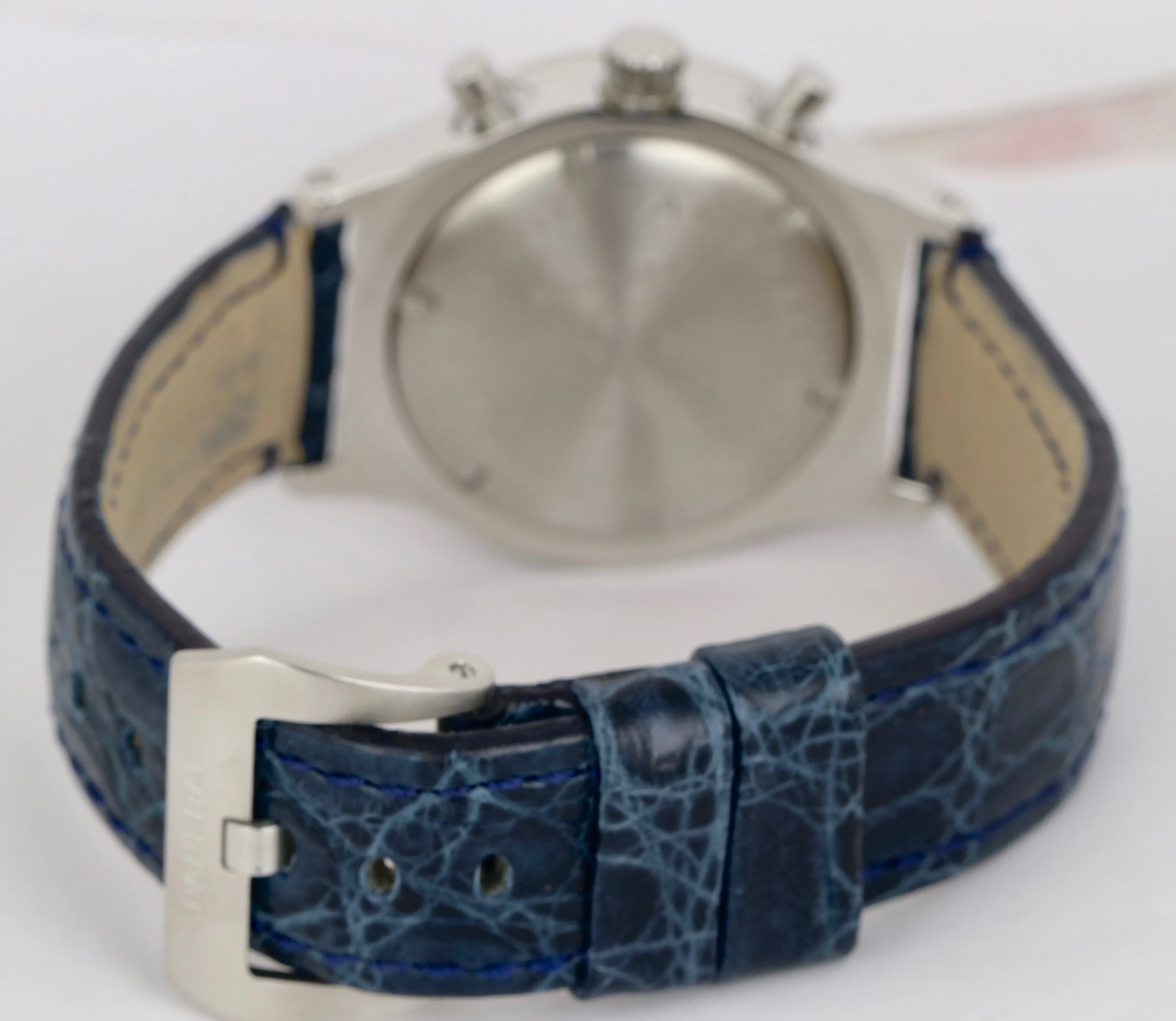 MINT Panerai Mare Nostrum PAM0006 Stainless Steel 42mm Blue Manual PAM 006 Watch
