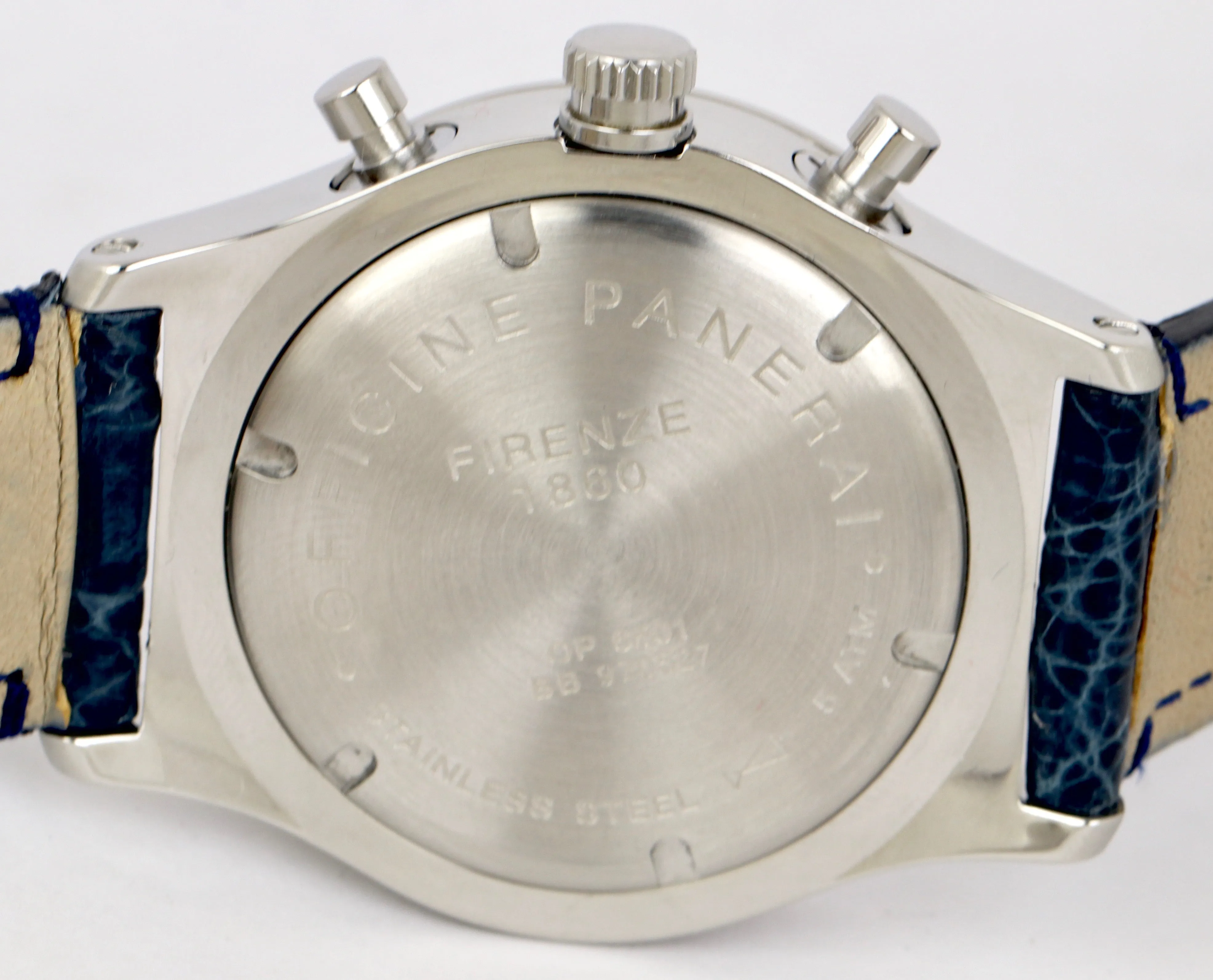 MINT Panerai Mare Nostrum PAM0006 Stainless Steel 42mm Blue Manual PAM 006 Watch
