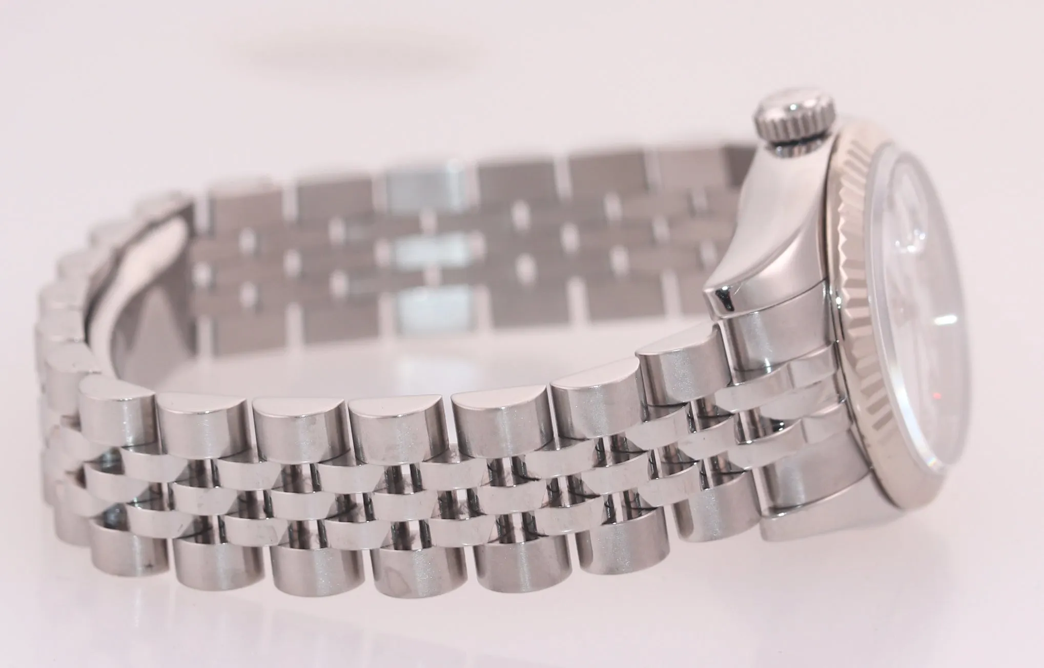 MINT Papers Ladies Rolex 179174 Datejust White Diamond Jubilee 26mm Watch Box