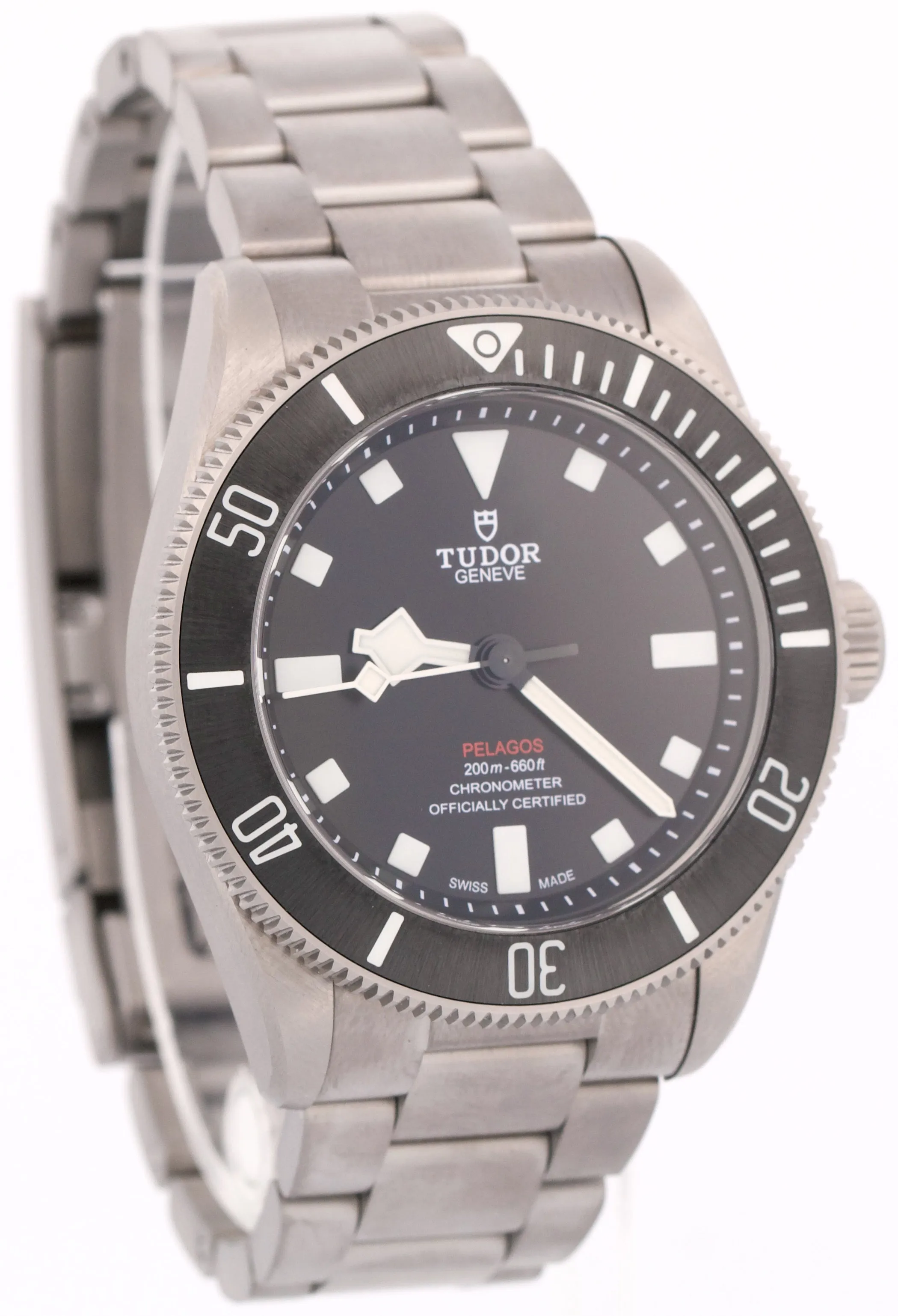 MINT Tudor Pelagos Black TITANIUM 39mm 25407N Automatic Rubber Red Watch BOX