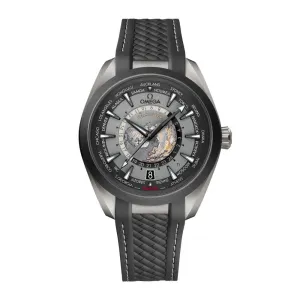 New Omega Seamaster Aqua Terra 150M 43 mm, titanium on rubber strap