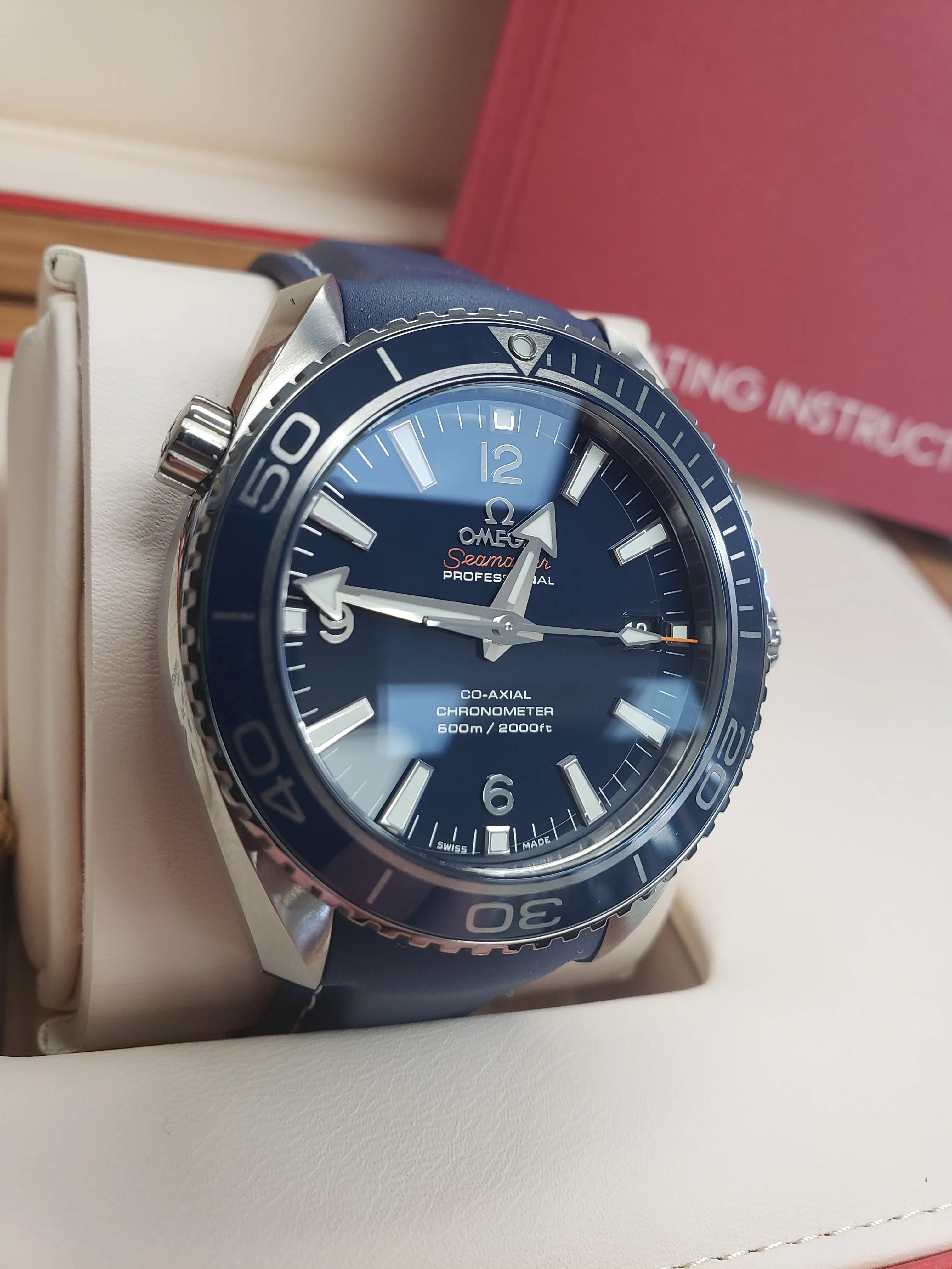 NEW OMEGA Seamaster Planet Ocean 600M CO‑AXIAL 42mm Titanium 232.92.42.21.03.001