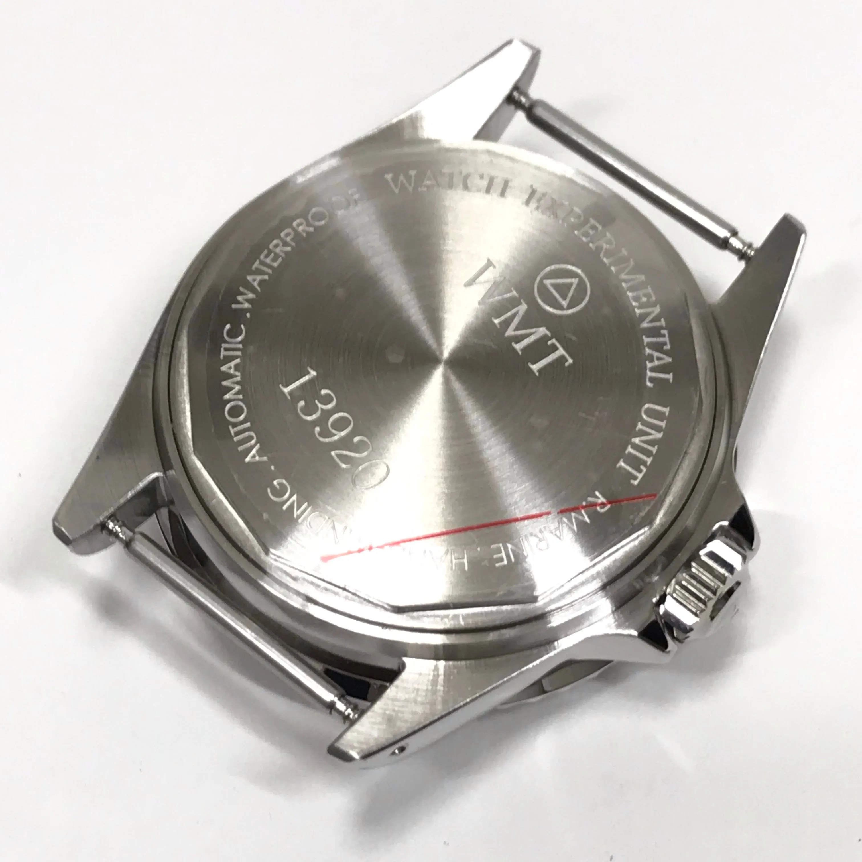 NEW! WMT Royal Marine - Aquar Tropical Dial / Diver Burgundy Bezel AGED Watch 218-05
