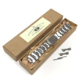NEW! WMT Royal Marine Riveted Stainless Steel Bracelet