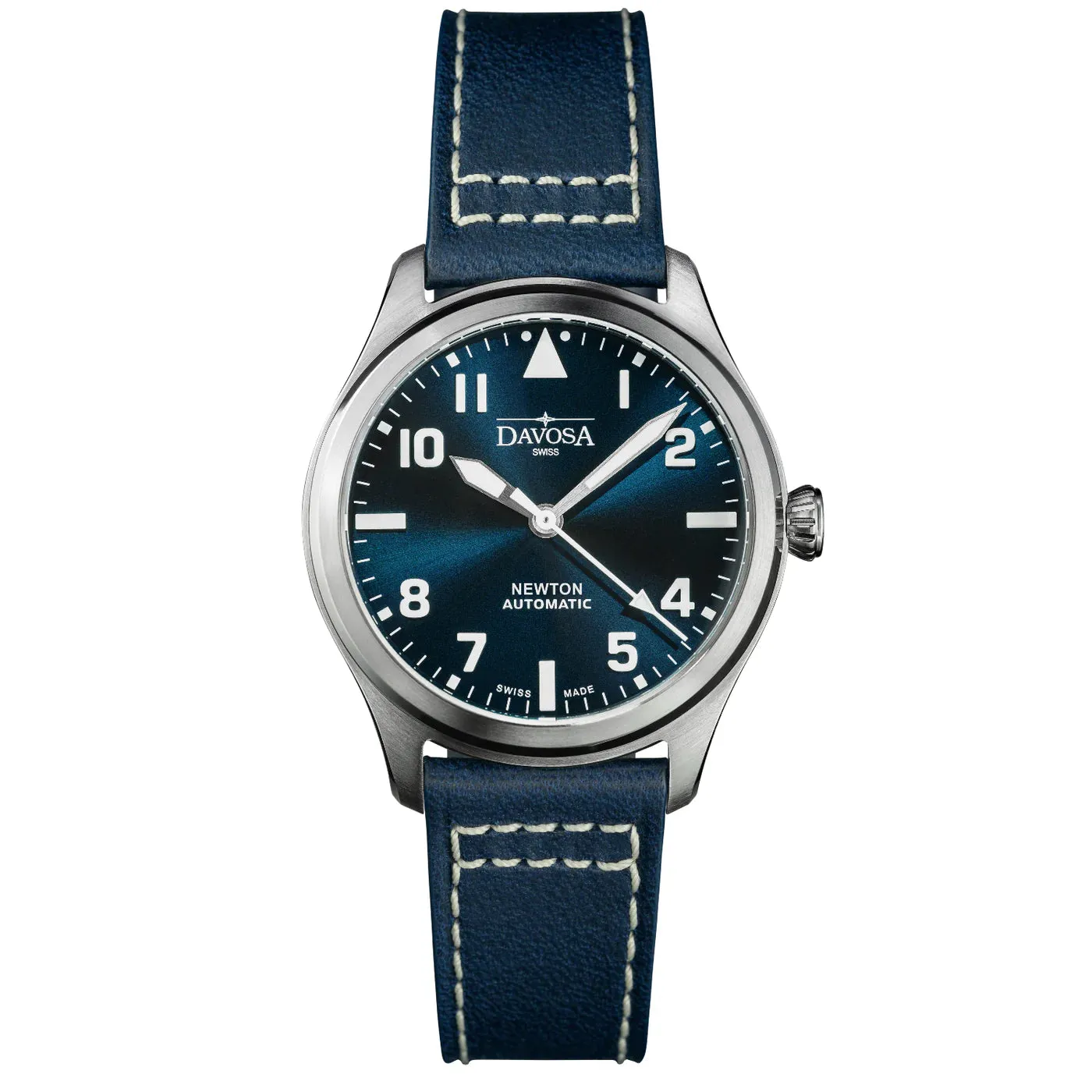 Newton Automatic 40mm Blue Blue Pilot Watch 16153045