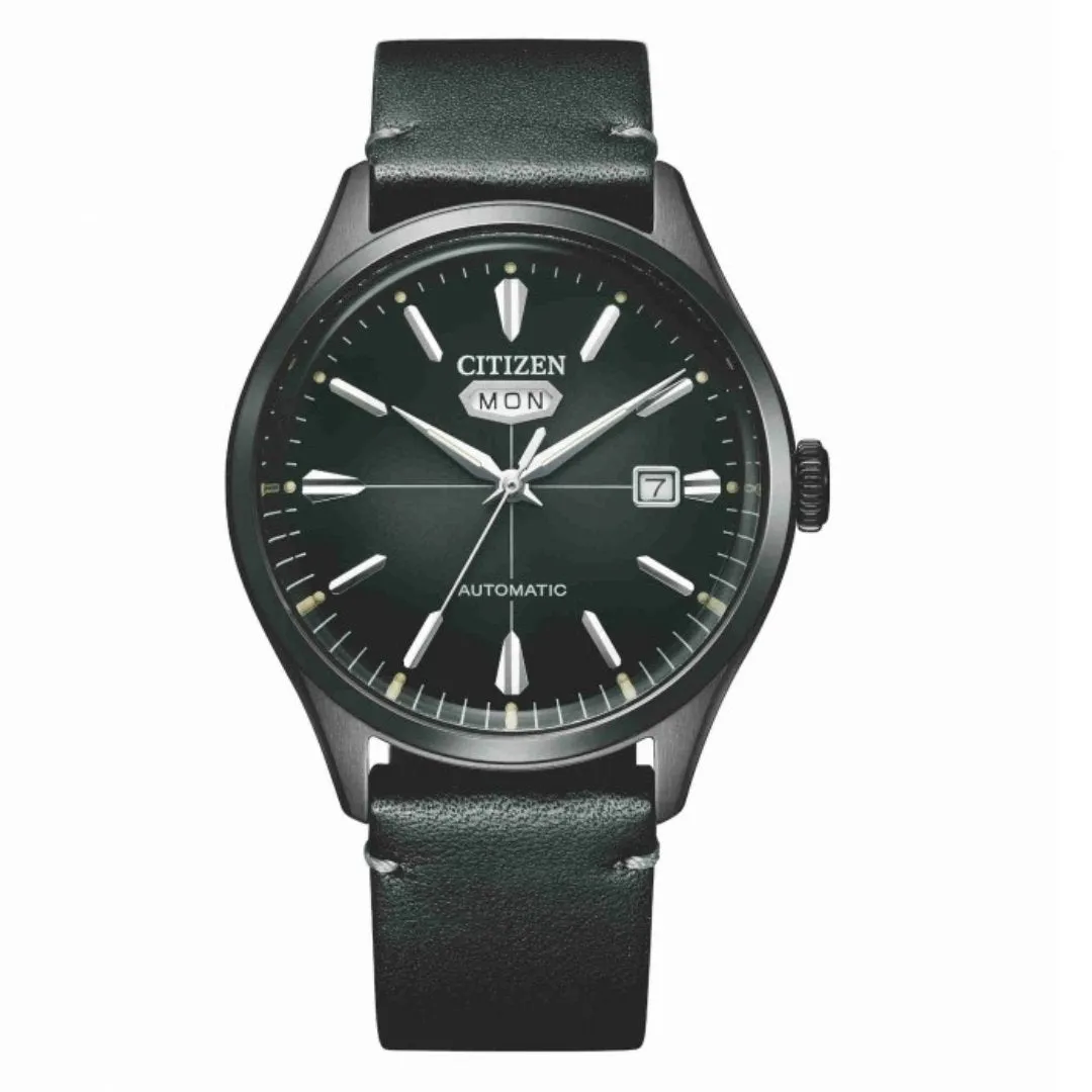 NH8395-00E NH8395-00 Citizen Re-Issue C7 Crystal Seven Leather Watch