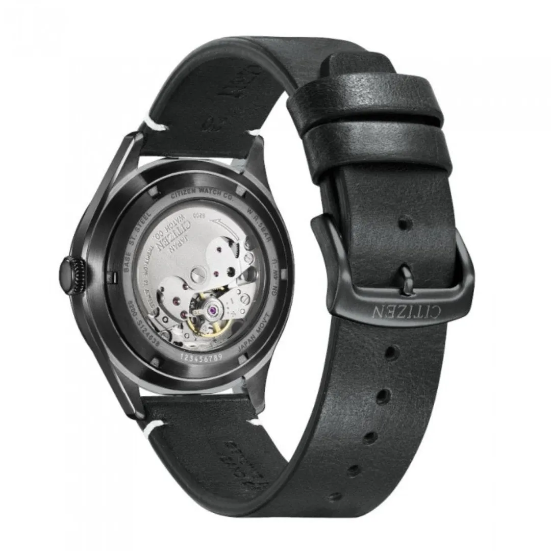 NH8395-00E NH8395-00 Citizen Re-Issue C7 Crystal Seven Leather Watch