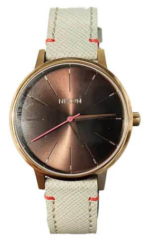 Nixon Kensington Leather white/rose gold