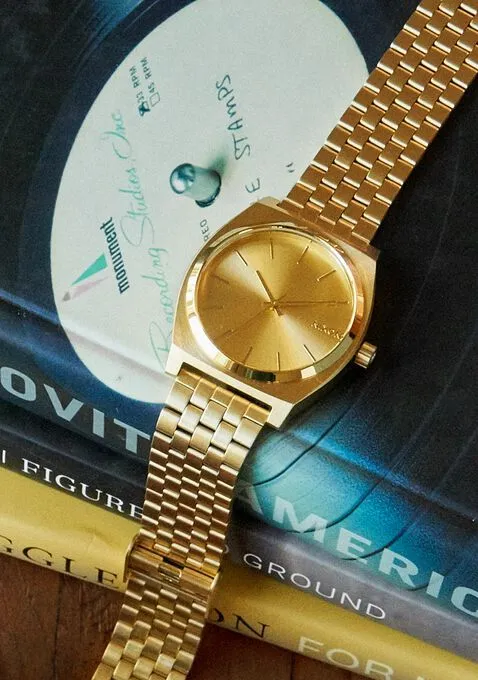 Nixon Time Teller Watch - All Gold / Gold