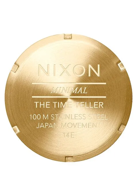 Nixon Time Teller Watch - All Gold / Gold