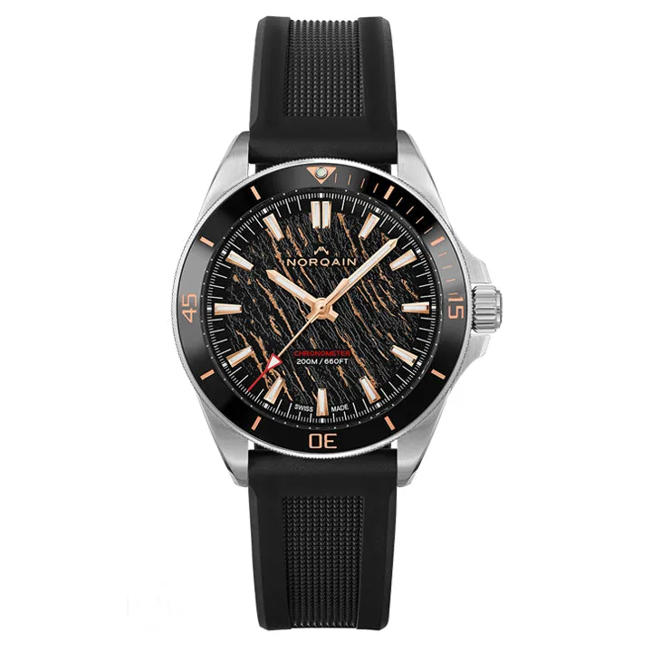 Norqain Adventure Neverest Glacier 40mm Black - NN1001SC1CA/BG103