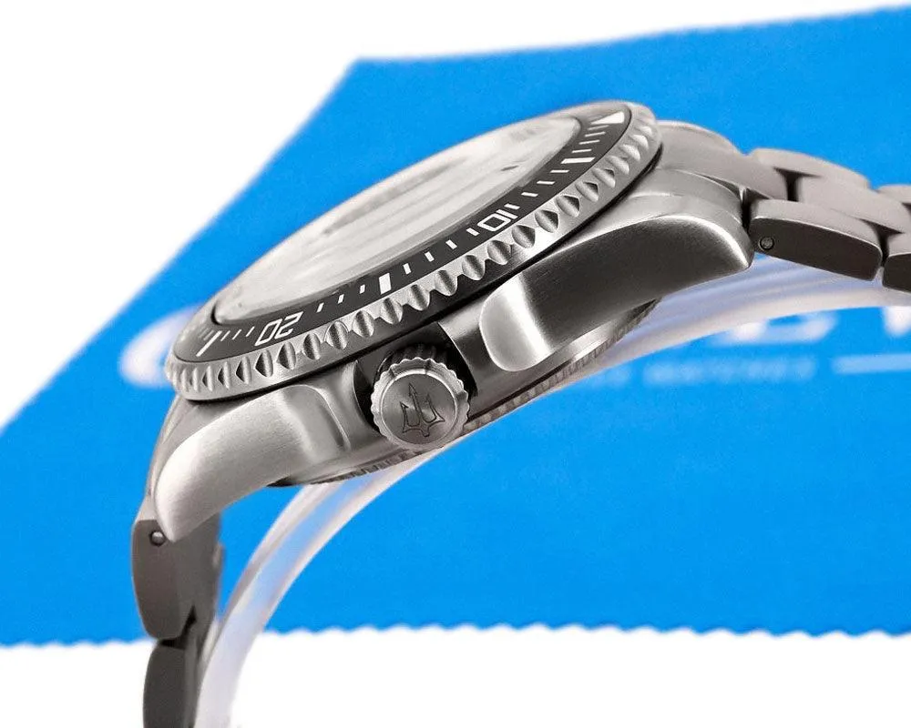 Oceaneva Deep Marine Explorer II Pro Diver Titanium Limited Edition 1250m - Light Gray Dia