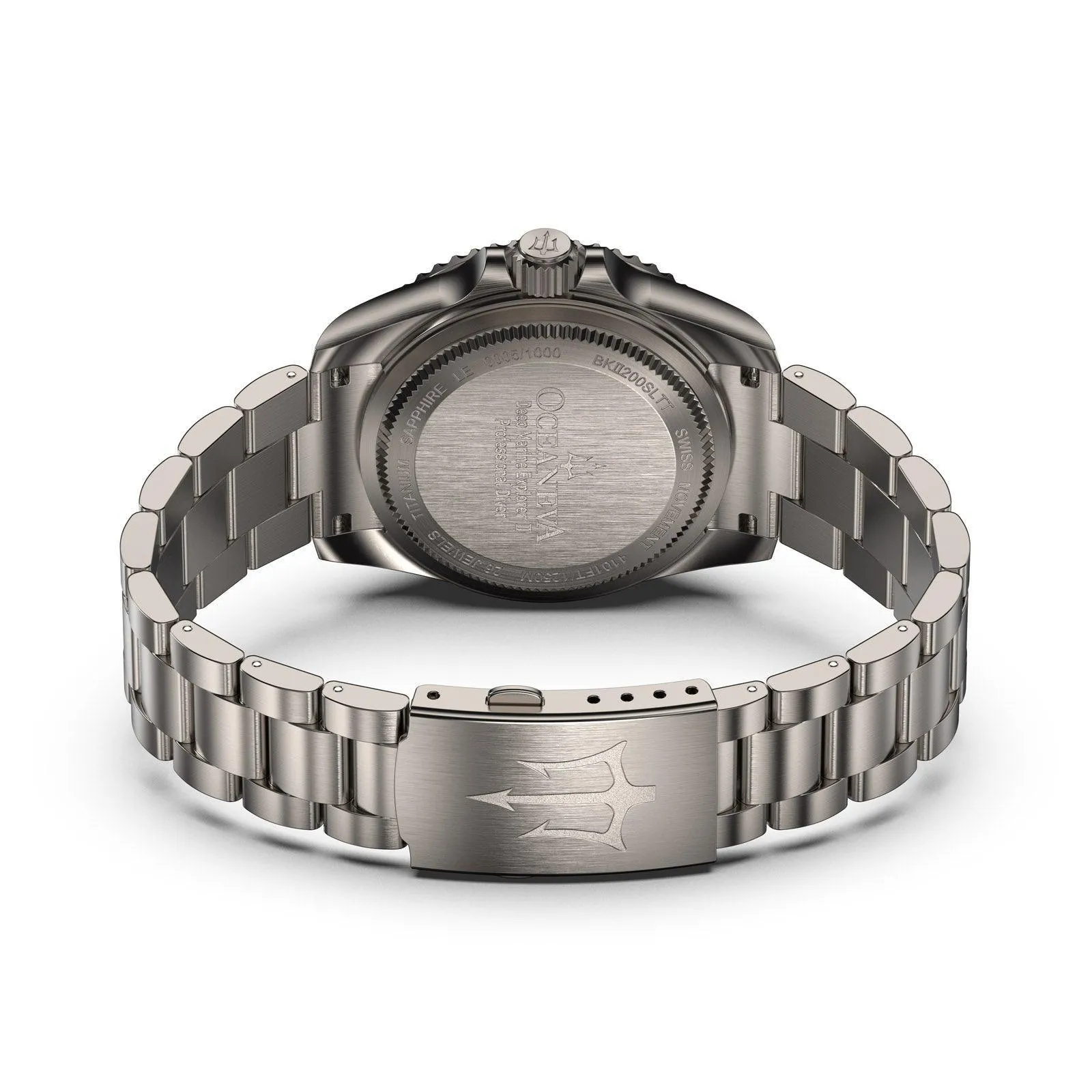Oceaneva Deep Marine Explorer II Titanium Limited Edition Watch Copper Dial