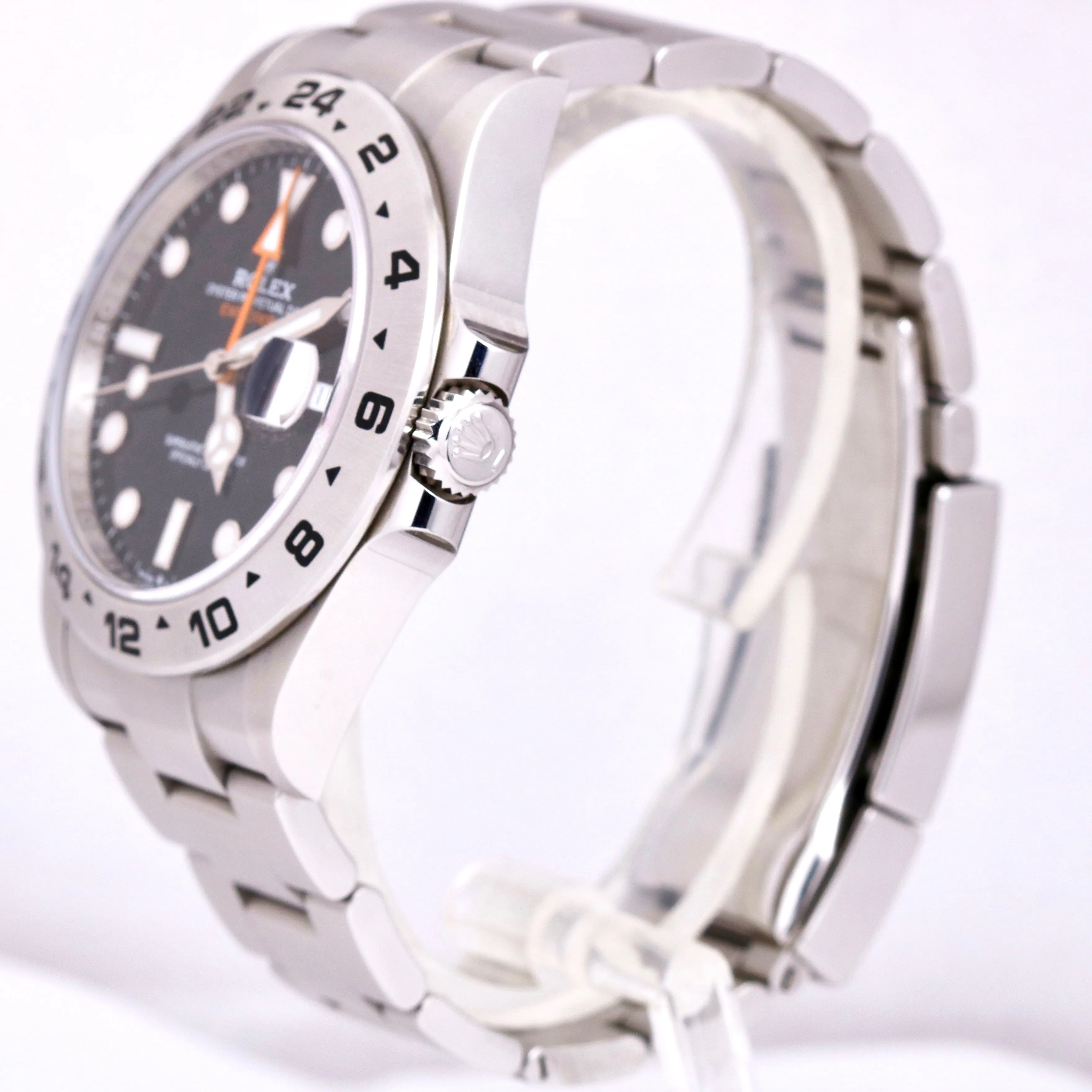 OCT 2022 Rolex Explorer II 226570 Black Stainless Steel 42mm PAPERS Watch B P