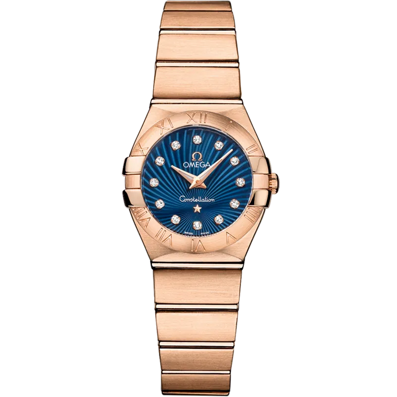 Omega Constellation 24 mm, red gold on red gold