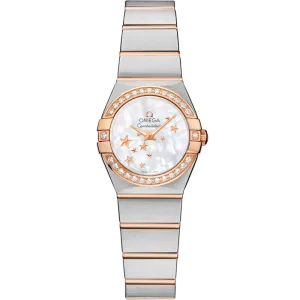 Omega Constellation 24 mm, steel - red gold on steel - red gold
