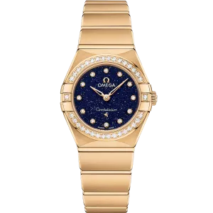 Omega Constellation 25 mm, yellow gold on yellow gold