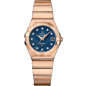 Omega Constellation 27 mm, red gold on red gold