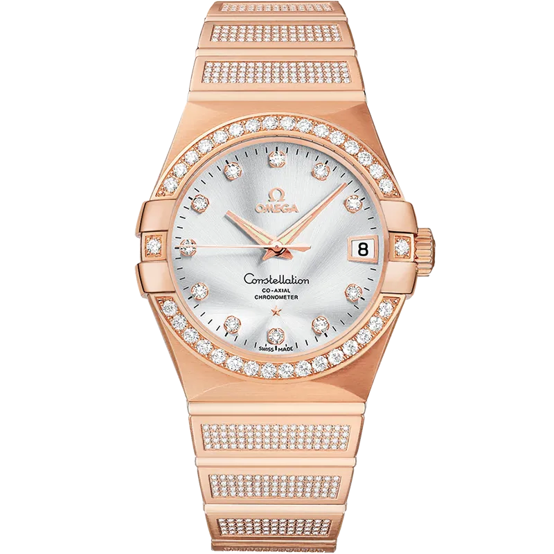Omega Constellation 38 mm, red gold on red gold