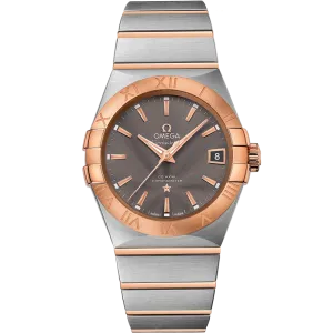 Omega Constellation 38 mm, steel - red gold on steel - red gold