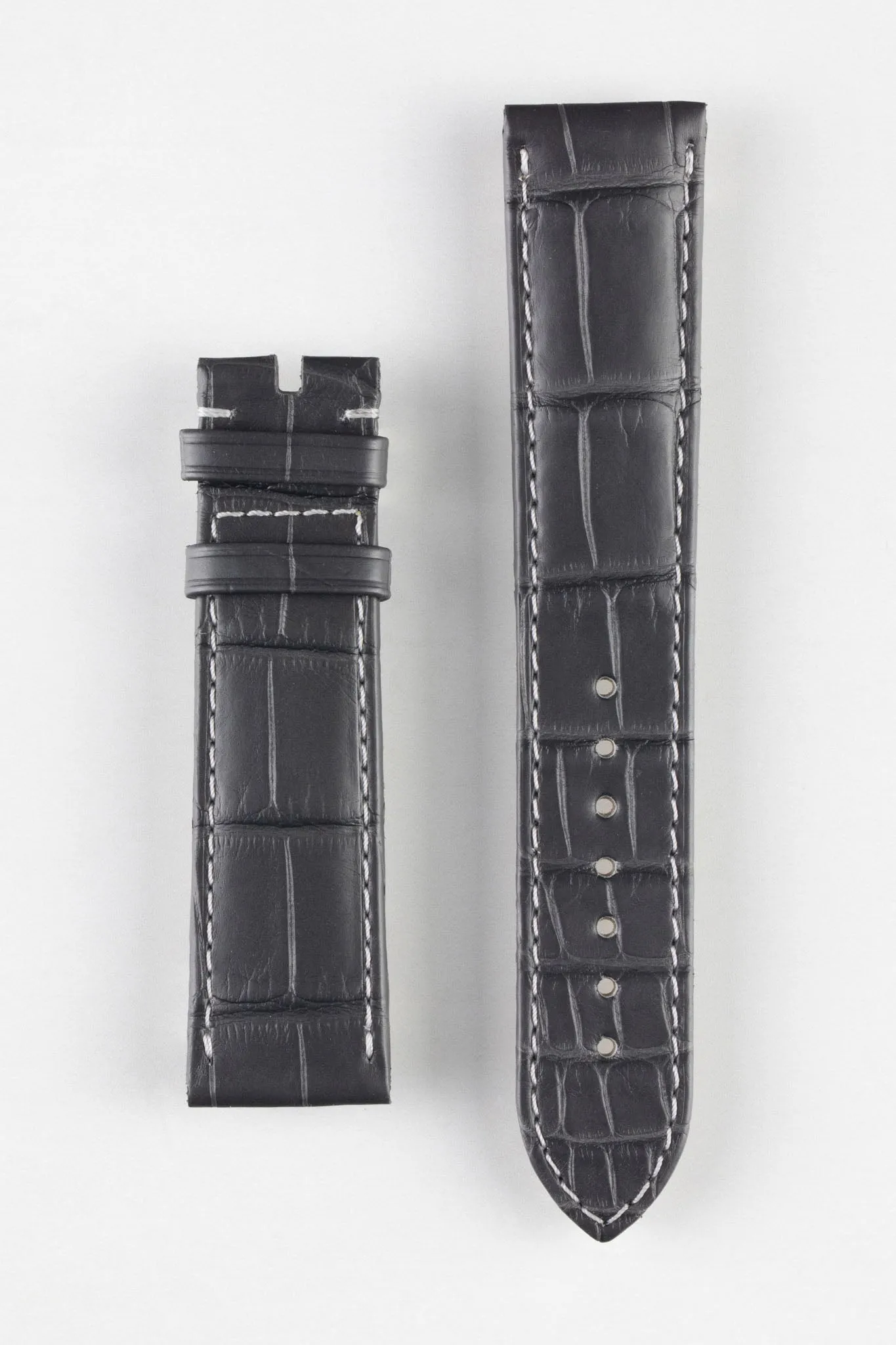 OMEGA CUZ007450 Seamaster 20mm Alligator Watch Strap - GREY
