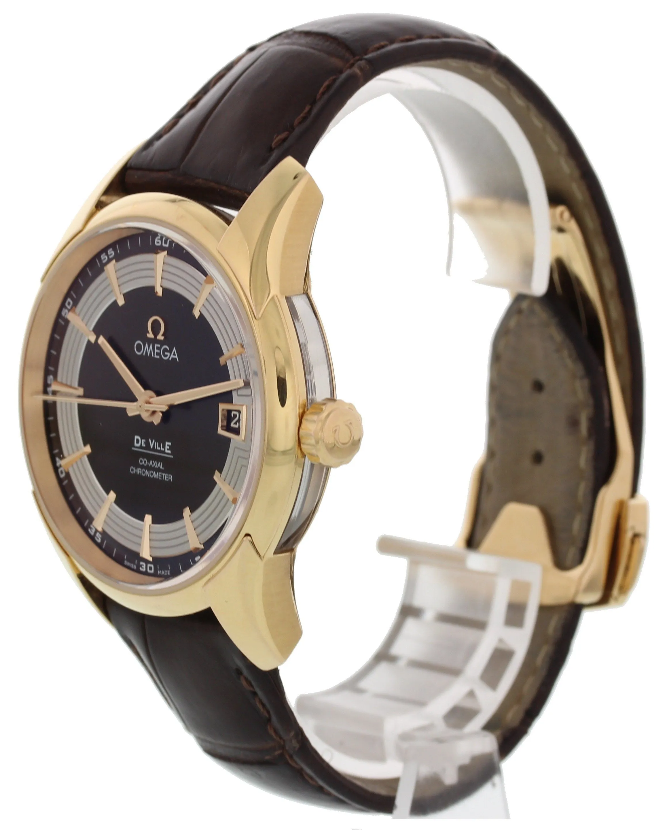 Omega De Ville Hour Vision 431.63.41.21.13.001 Automatic Co-Axial 18k Rose Gold