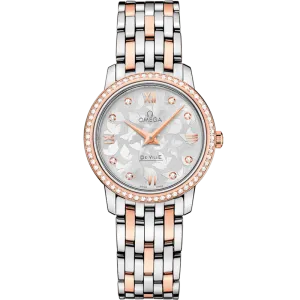 Omega De Ville Prestige 27.4 mm, steel - red gold on steel - red gold