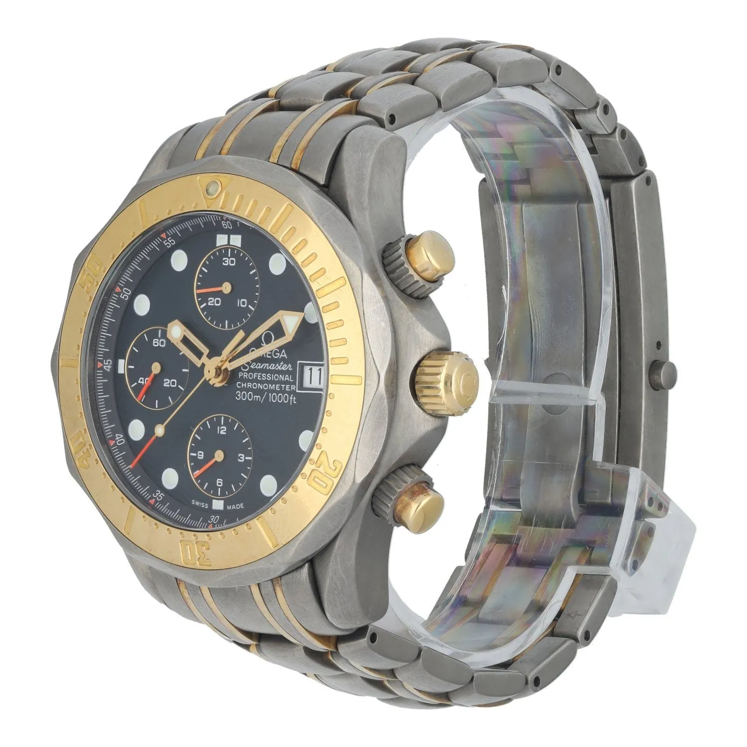 Omega Seamaster 2296.80.00 Titanium/Rose Gold Watch