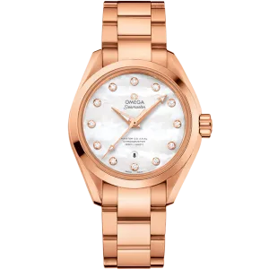Omega Seamaster Aqua Terra 150M 34 mm, Sedna™ gold on Sedna™ gold