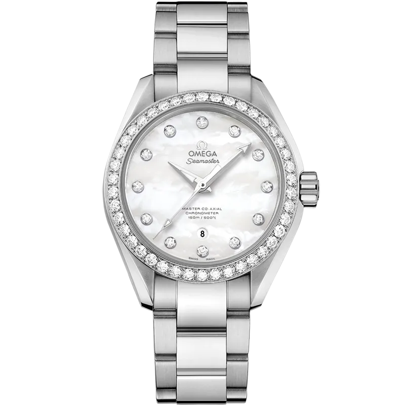 Omega Seamaster Aqua Terra 150M 34 mm, steel on steel