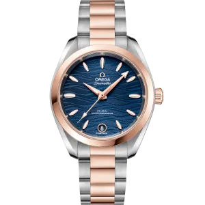 Omega Seamaster Aqua Terra 150M 34 mm, steel - Sedna™ gold on steel - Sedna™ gold