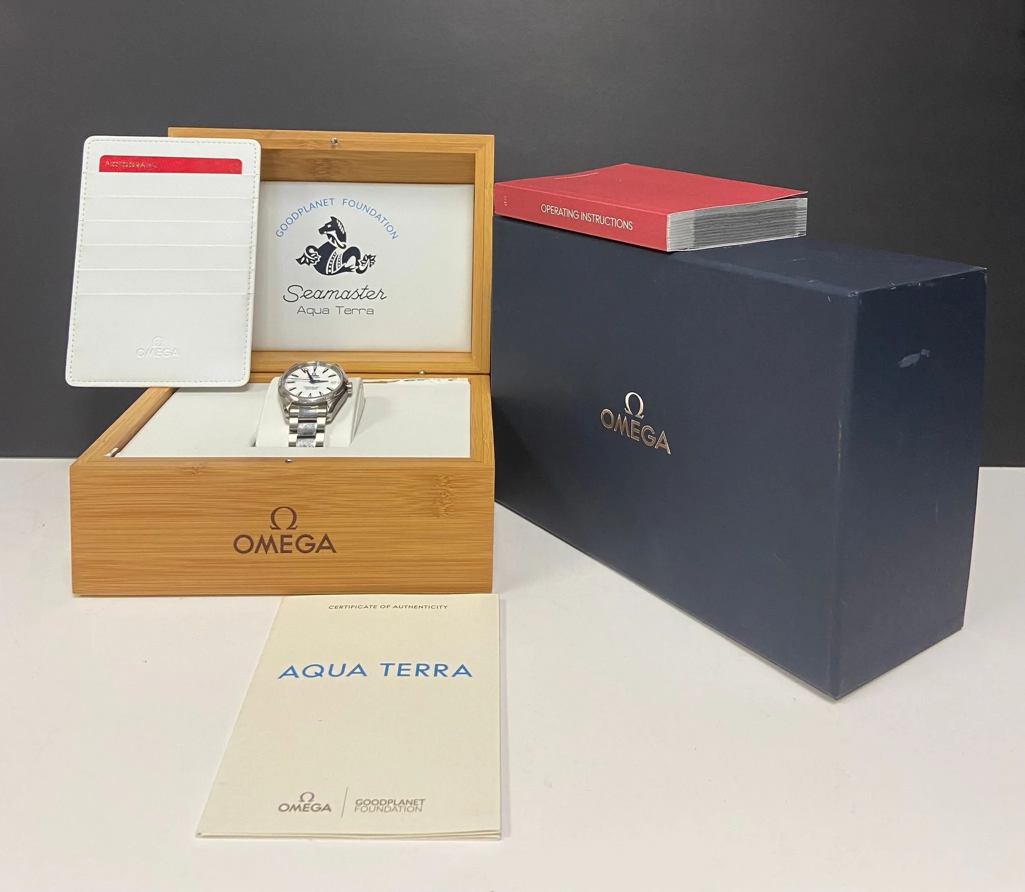 Omega Seamaster Aqua Terra 150M Titanium 39mm Factory Warranty 231.90.39.21.04.001 White Dial Automatic Men's Watch