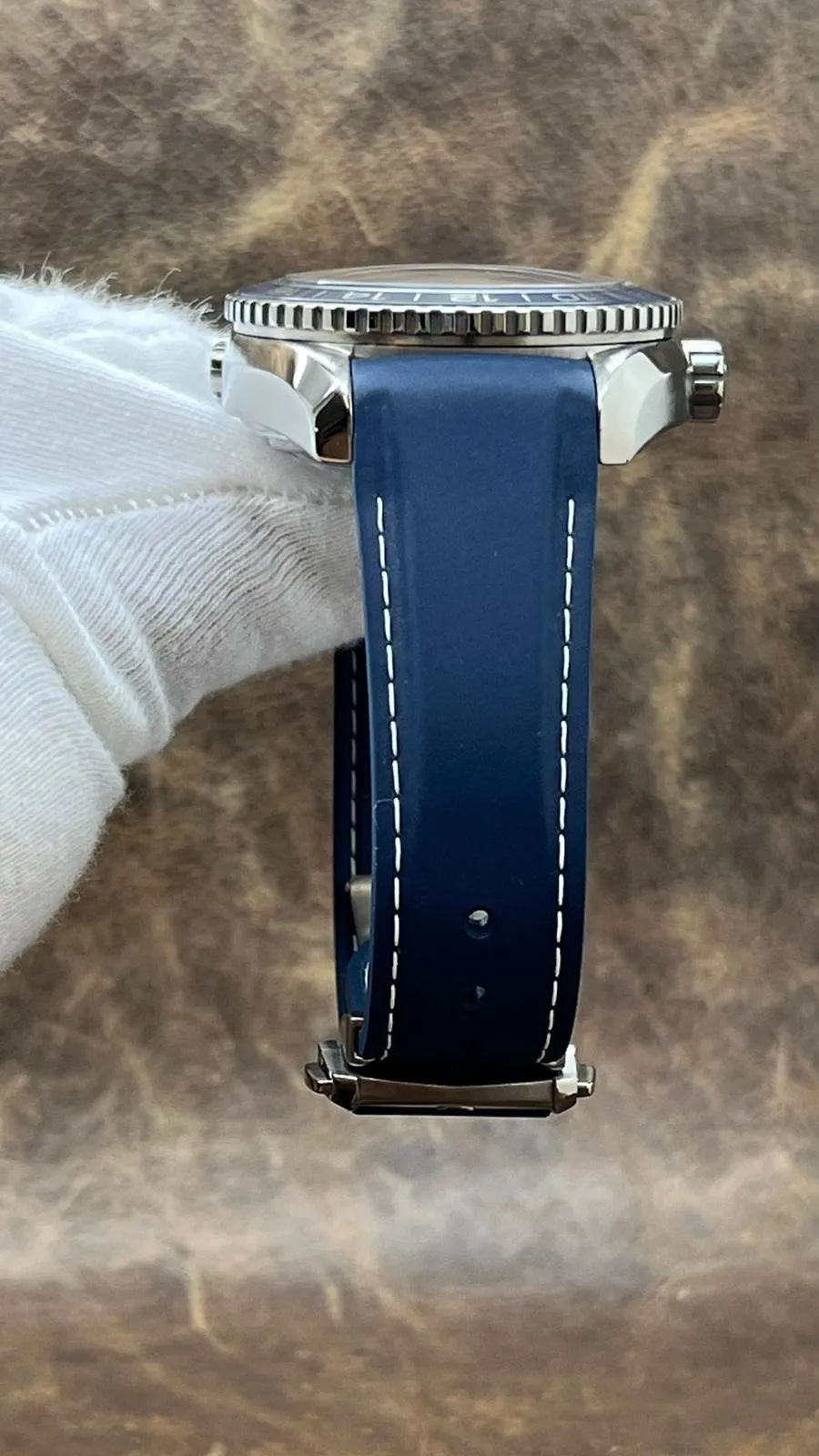 Omega Seamaster Planet Ocean GMT 232.92.44.22.03.001 Blue Dial Automatic Men's Watch