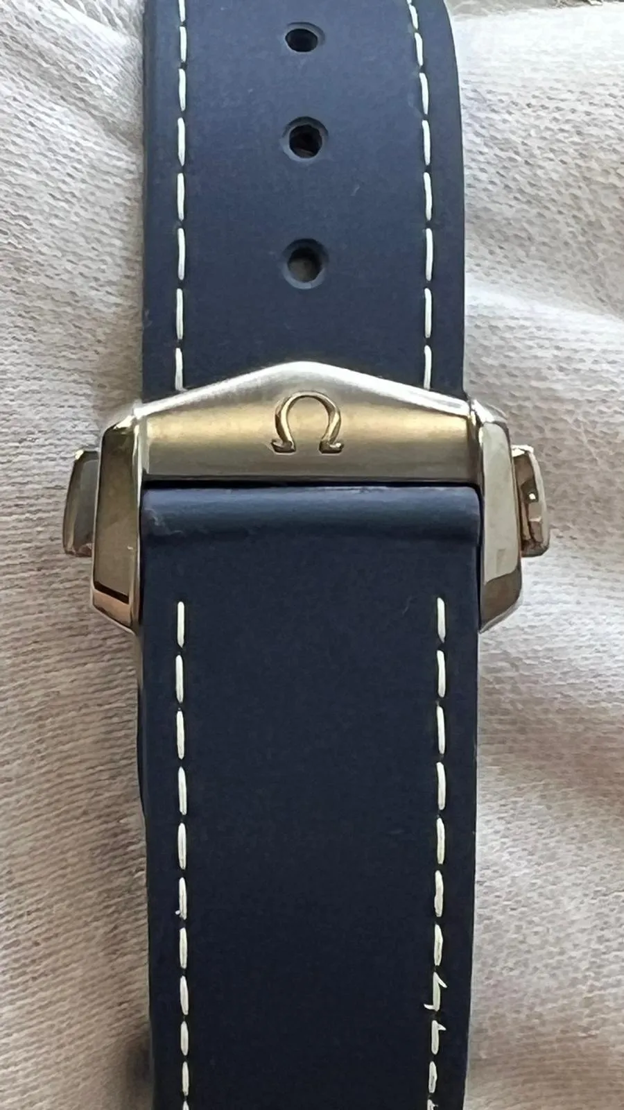 Omega Seamaster Planet Ocean GMT 232.92.44.22.03.001 Blue Dial Automatic Men's Watch