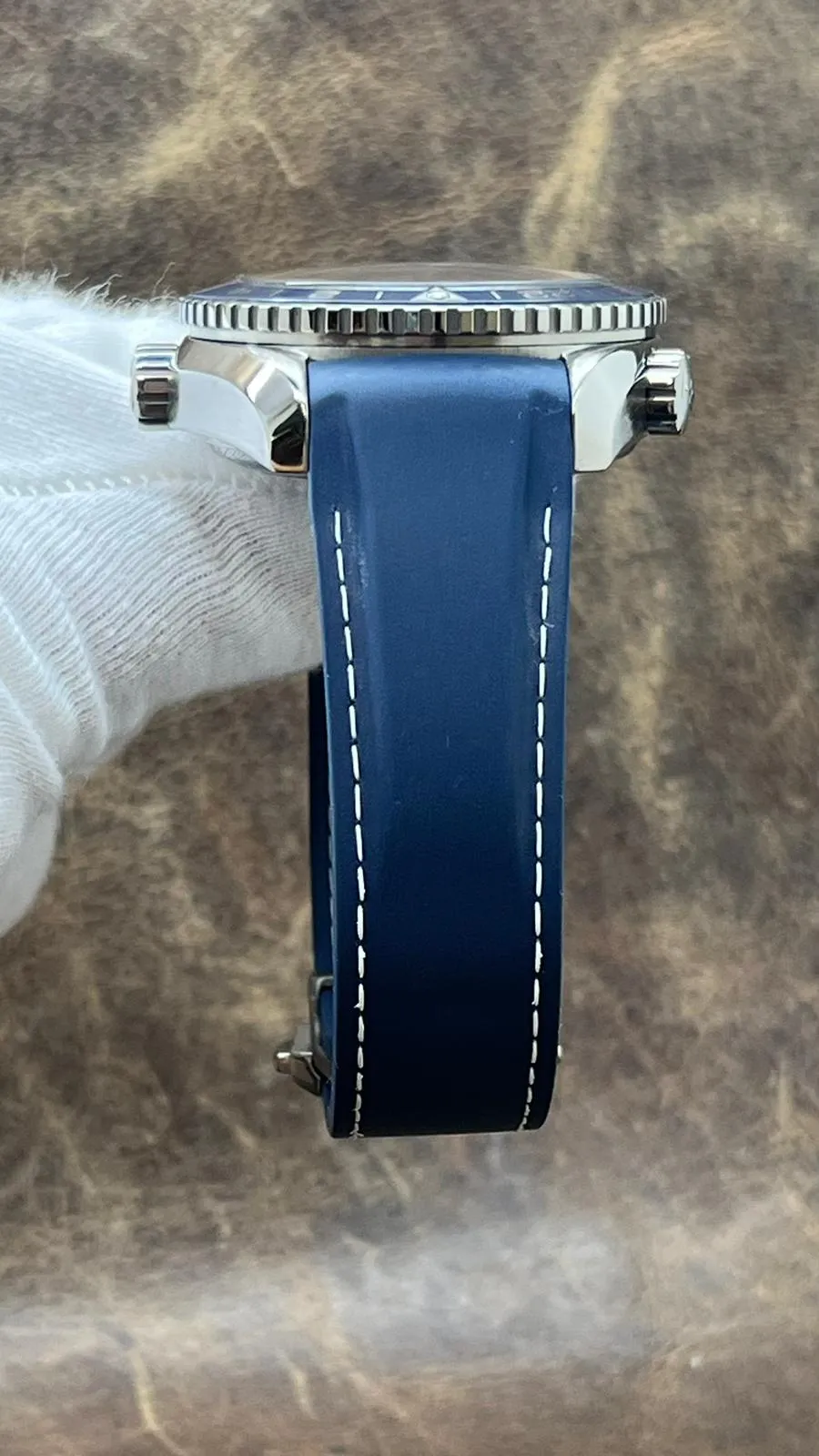 Omega Seamaster Planet Ocean GMT 232.92.44.22.03.001 Blue Dial Automatic Men's Watch