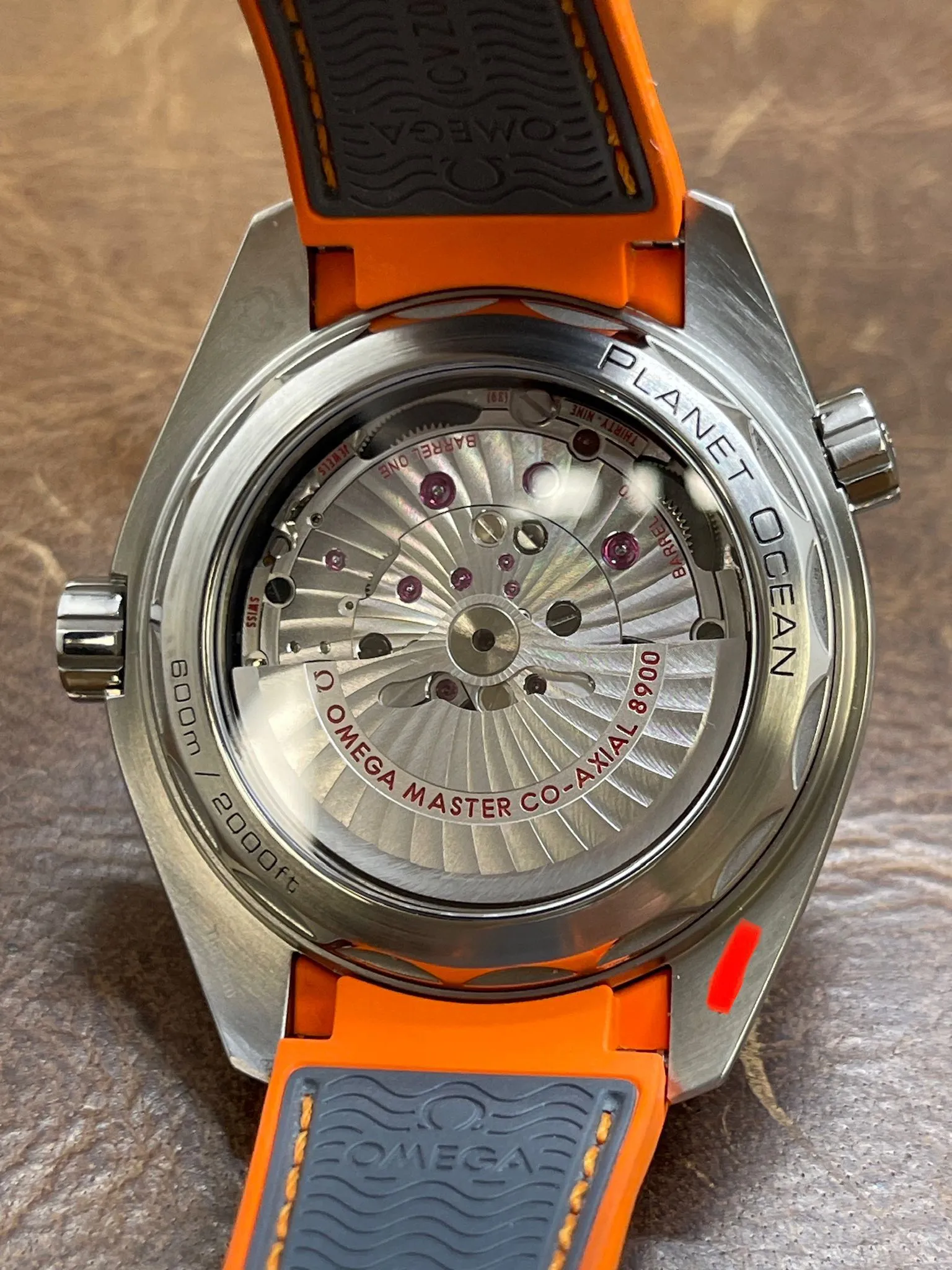 Omega Seamaster Planet Ocean Titanium 215.92.44.21.99.001 Grey Dial Automatic Men's Watch