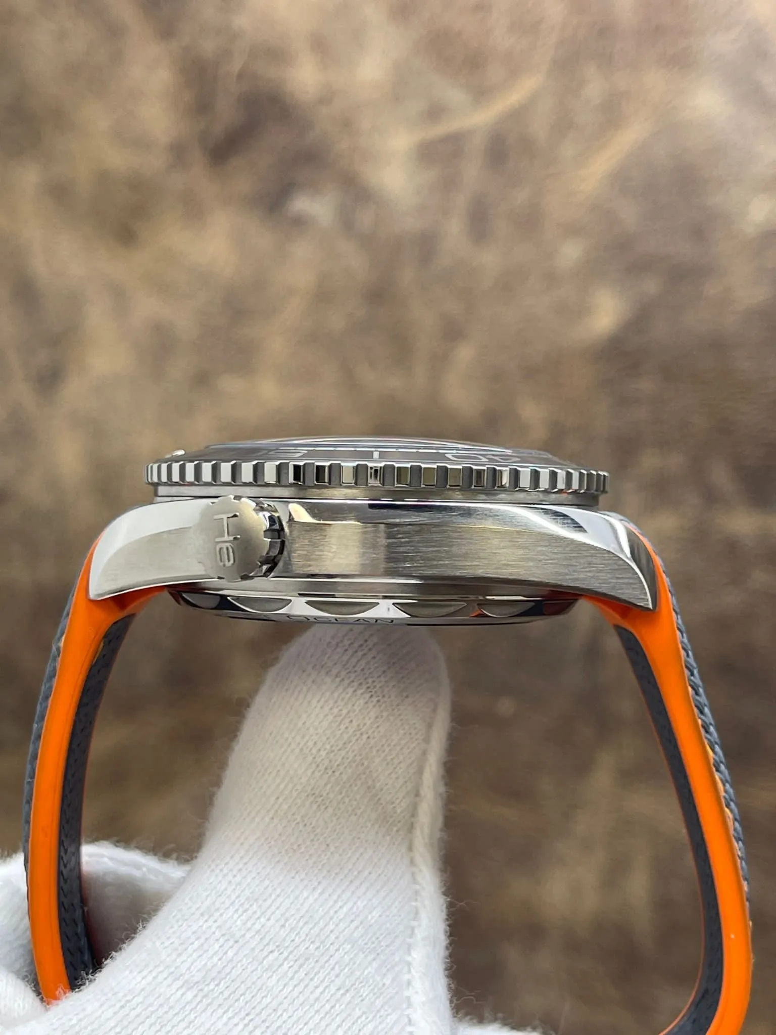 Omega Seamaster Planet Ocean Titanium 215.92.44.21.99.001 Grey Dial Automatic Men's Watch