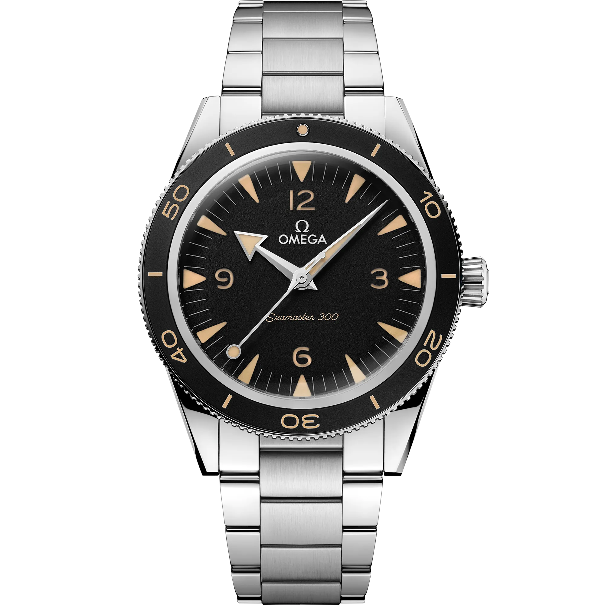 Omega Seamaster Seamaster 300 41 mm, steel on steel
