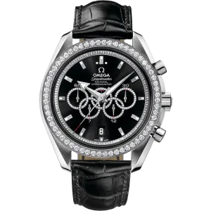 Omega Specialities 44.25 mm, white gold on leather strap