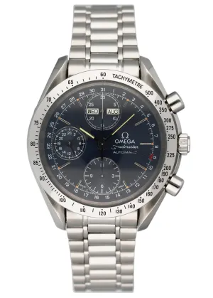 Omega Speedmaster Day-Date 3521.80 Triple Date Mens Watch Box Papers