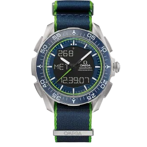 Omega Speedmaster Skywalker X-33 45 mm, titanium on NATO strap