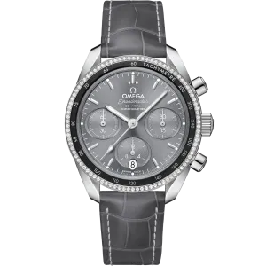 Omega Speedmaster Speedmaster 38 38 mm, steel on leather strap