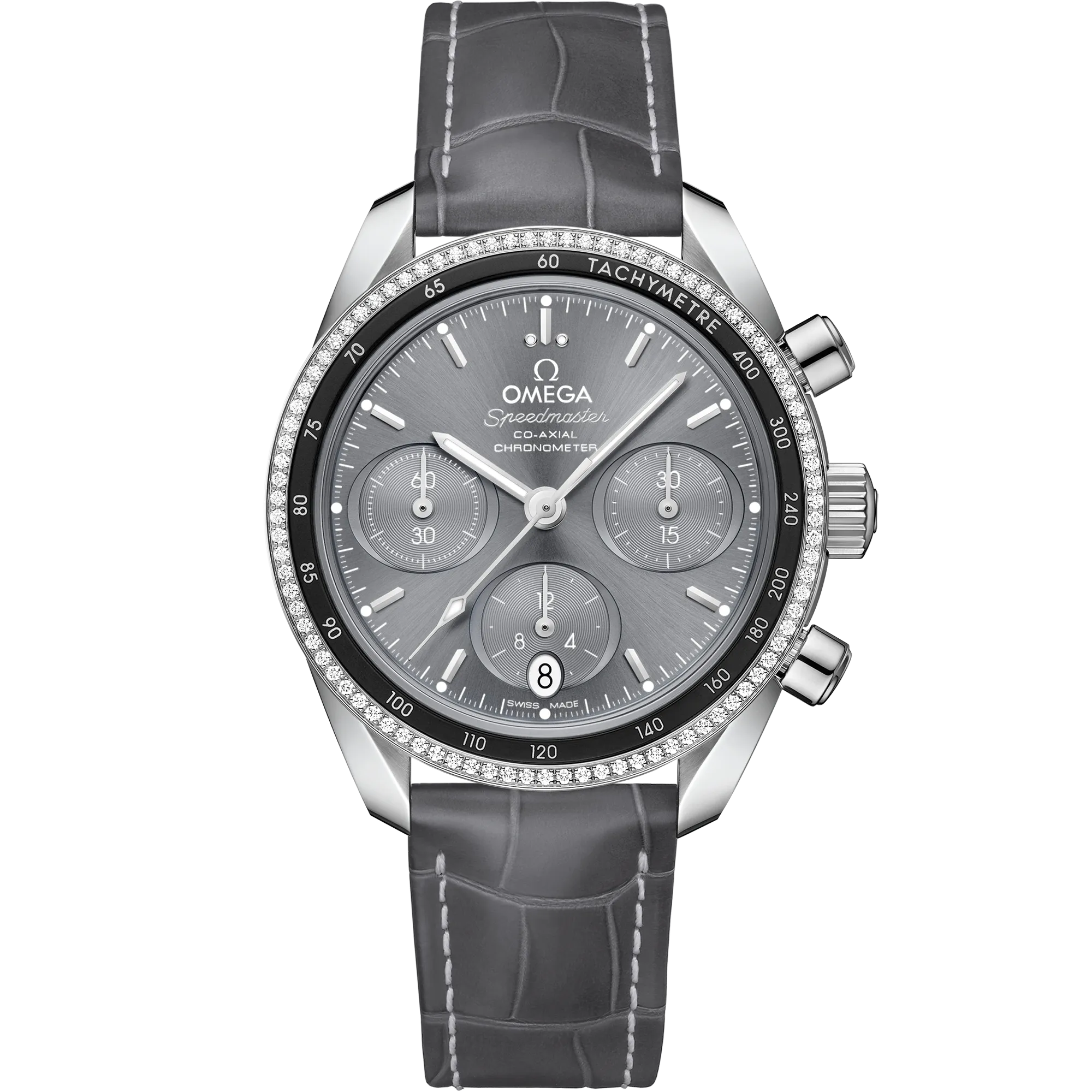 Omega Speedmaster Speedmaster 38 38 mm, steel on leather strap
