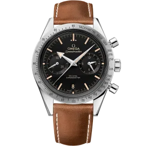 Omega Speedmaster Speedmaster '57 41.5 mm, steel on leather strap