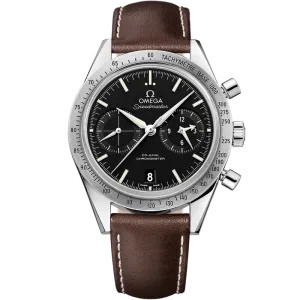 Omega Speedmaster Speedmaster '57 41.5 mm, steel on leather strap
