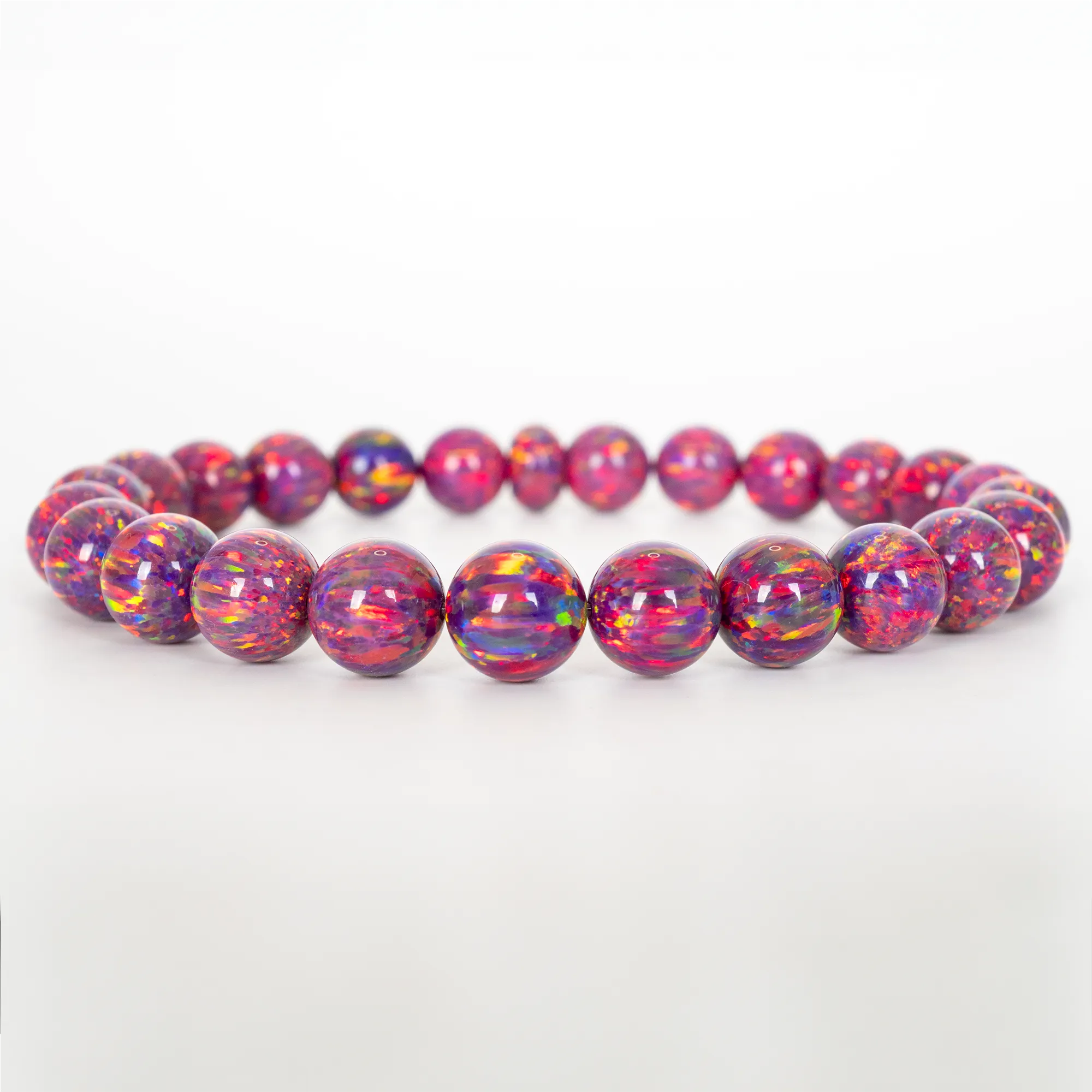 Orchid Opal Beaded Bracelet